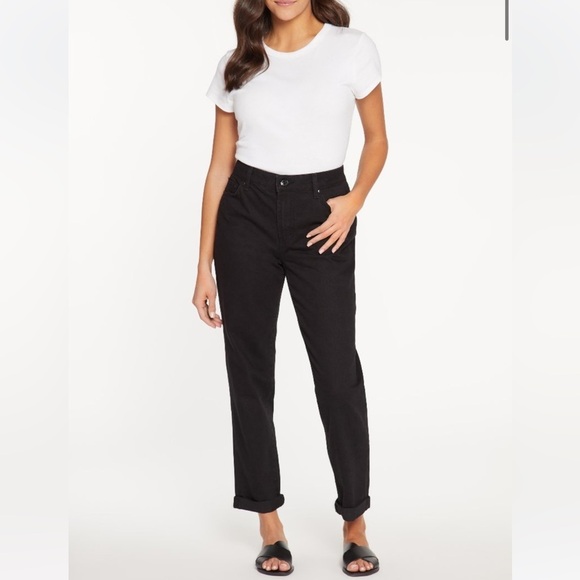 Seven7 Black Marilyn boyfriend Jeans Women’s size 14 - Picture 1 of 11